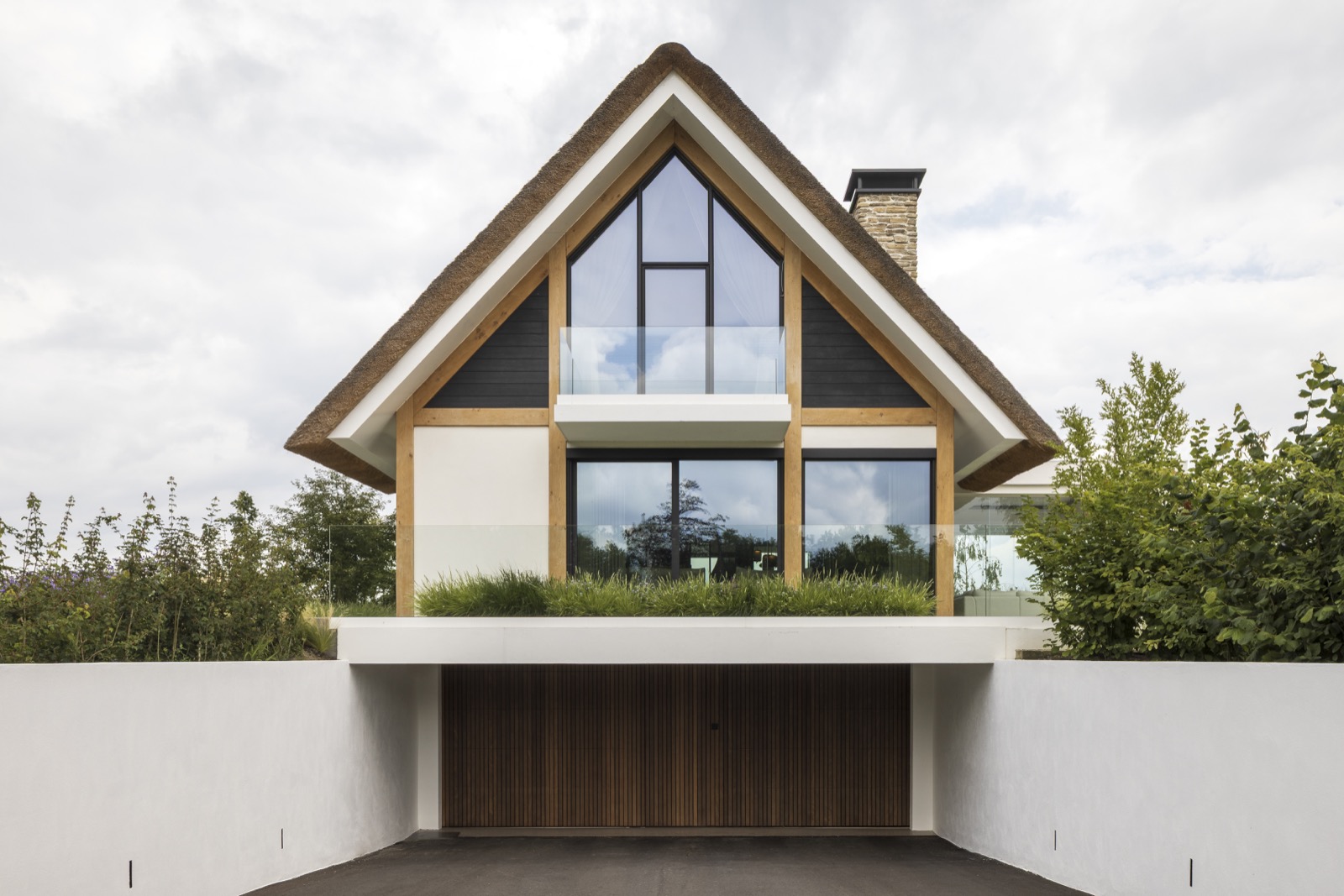 villa met luxe kozijnen