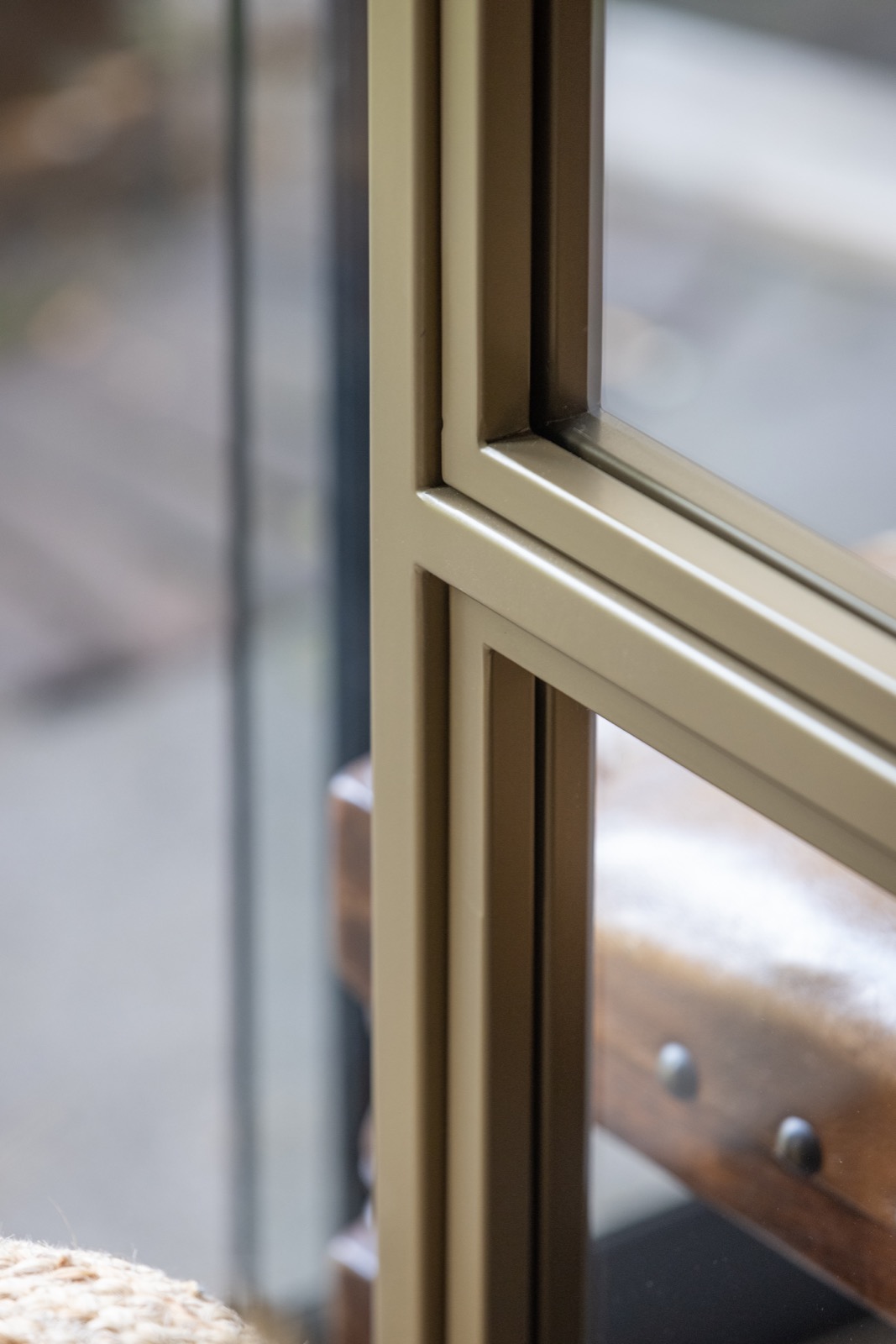 luxe stalen deur met glas
