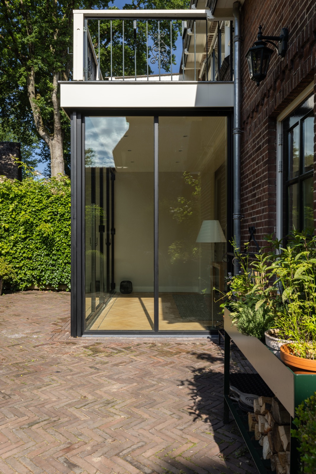stalen pui met glas