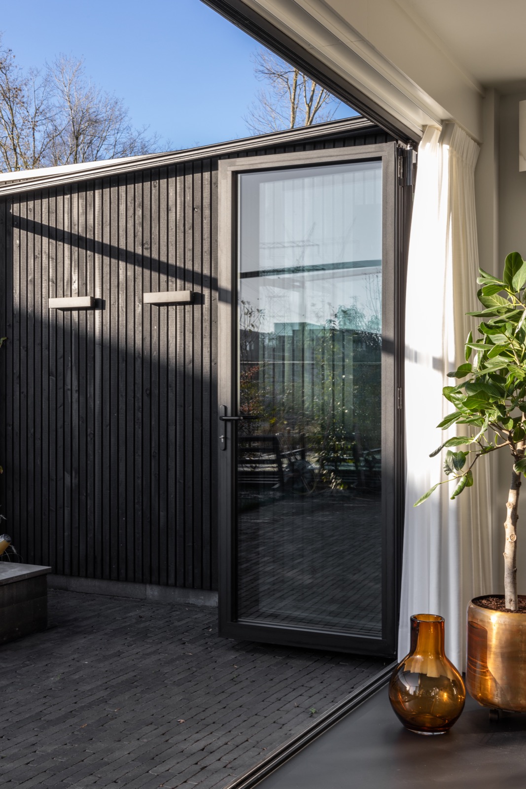 luxe stalen pui