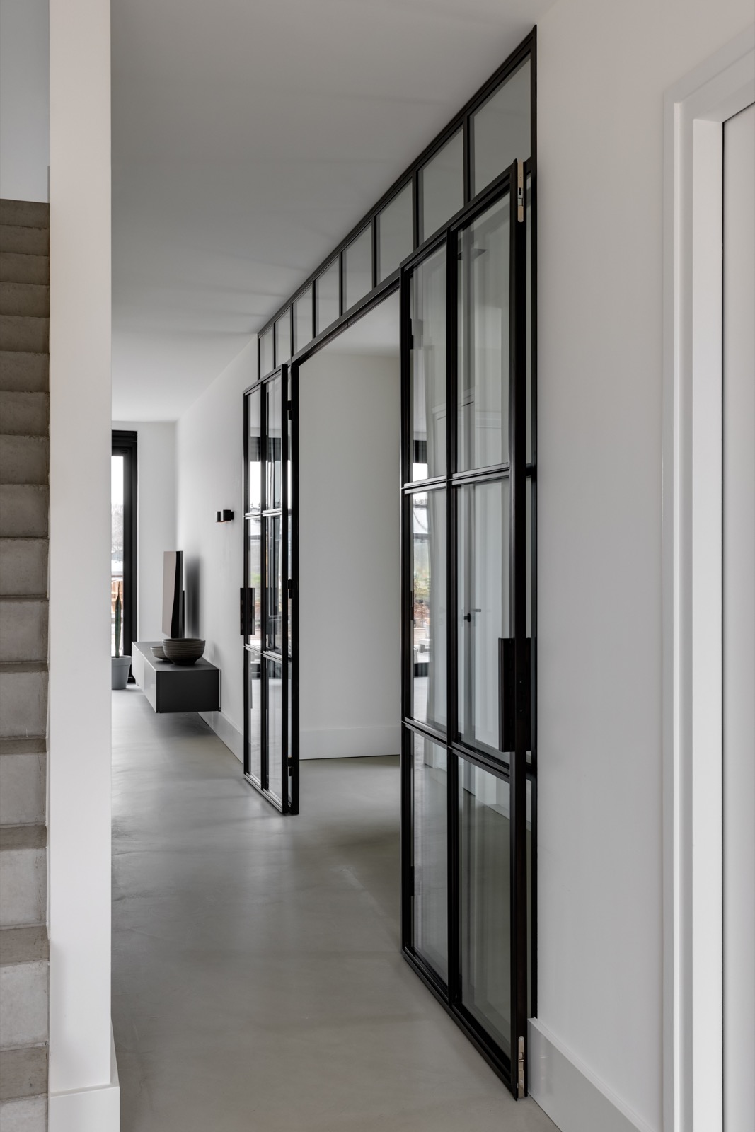 luxe schuifdeur van staal