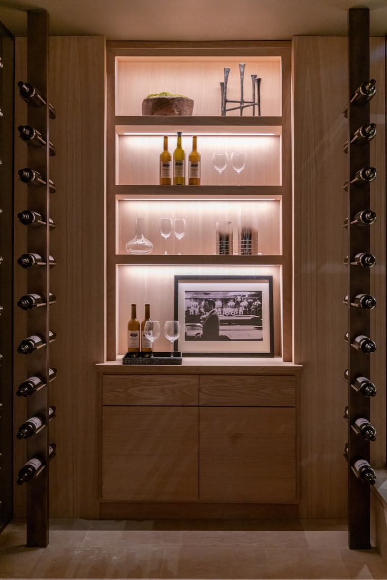 luxe wijnkast
