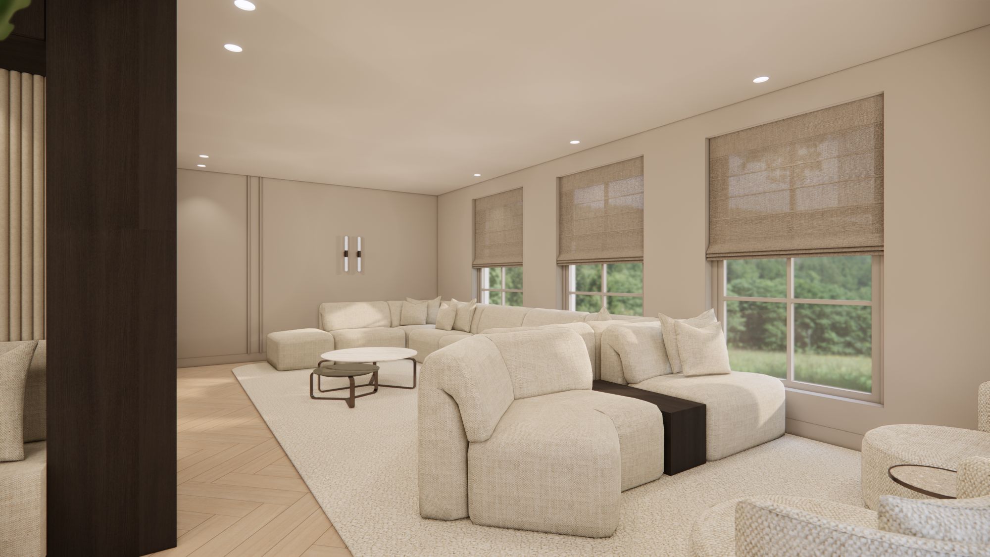 moderne woonkamer