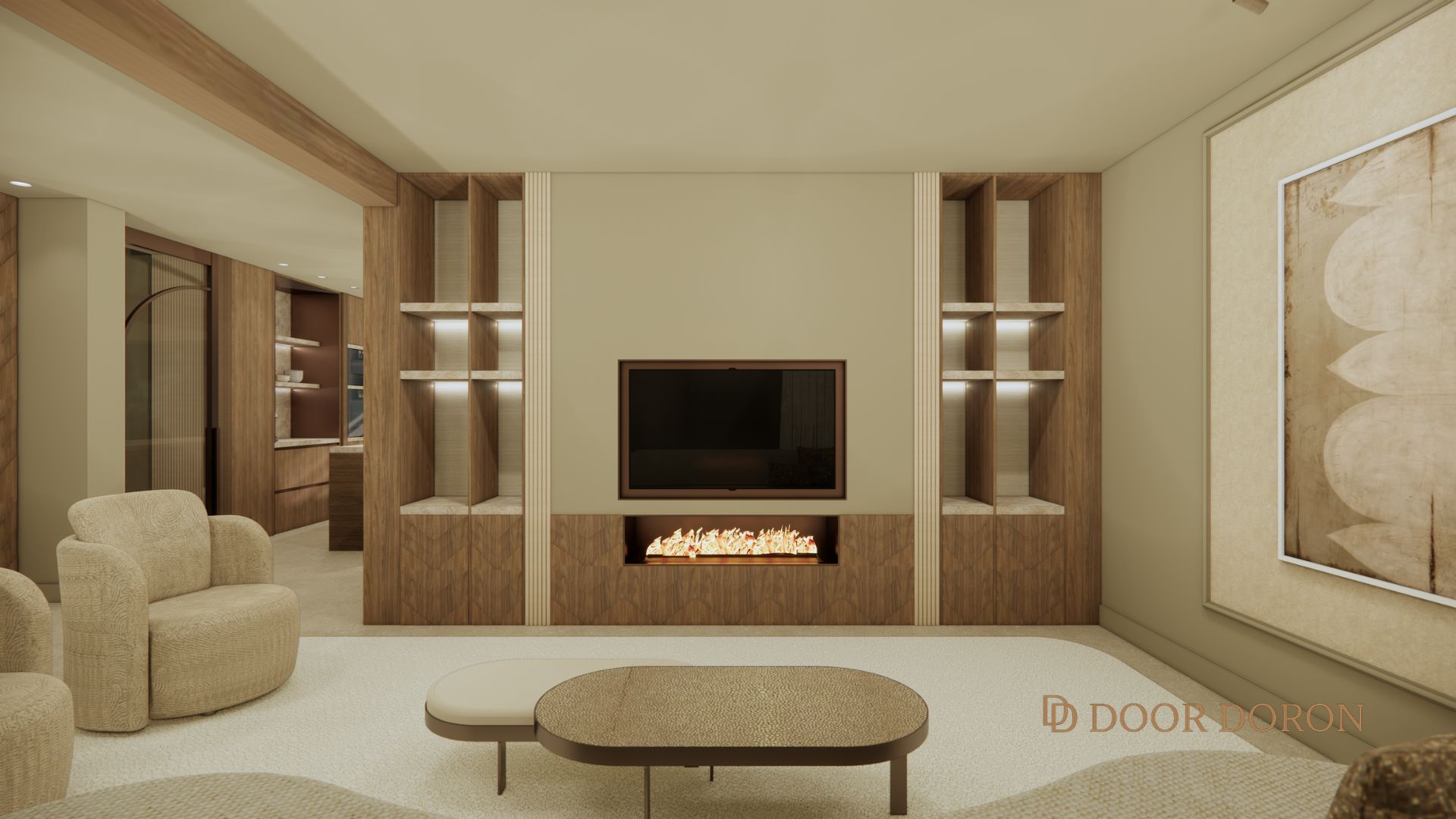 luxe tv wand