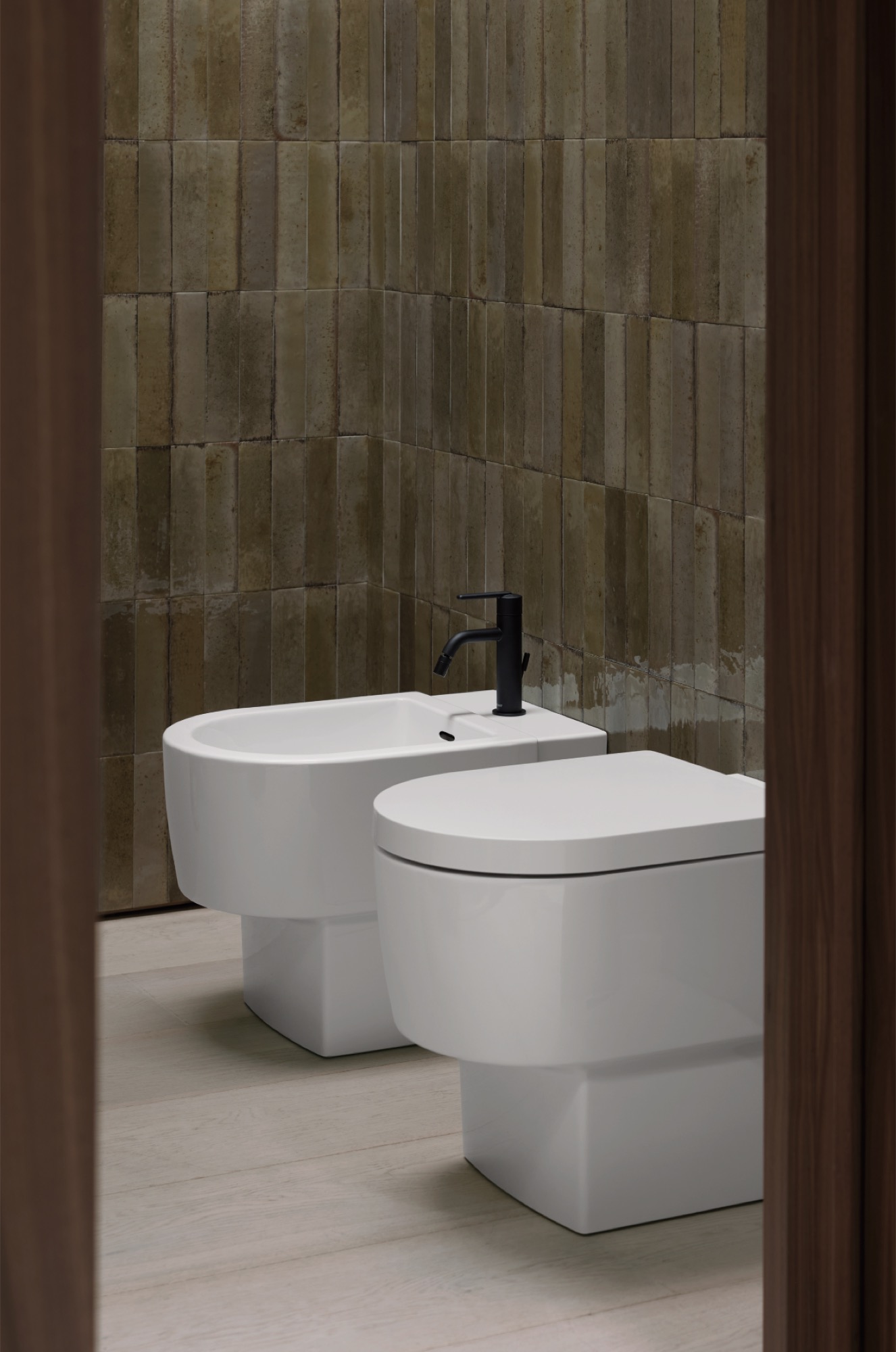 luxe toilet en bidet