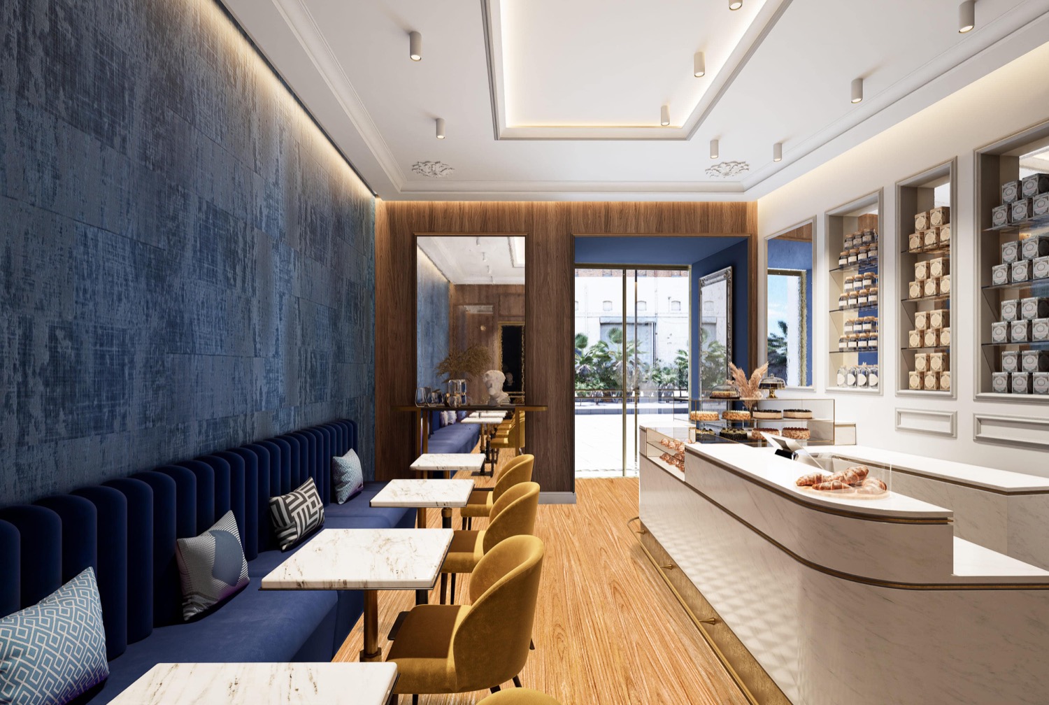 luxe restaurant in hotel