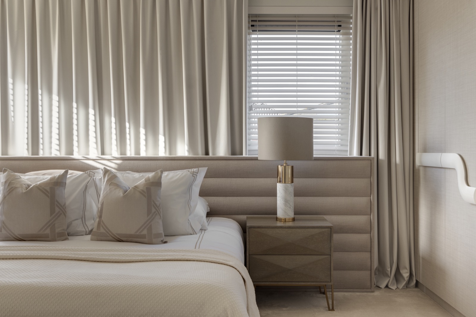 luxe slaapkamer inrichting