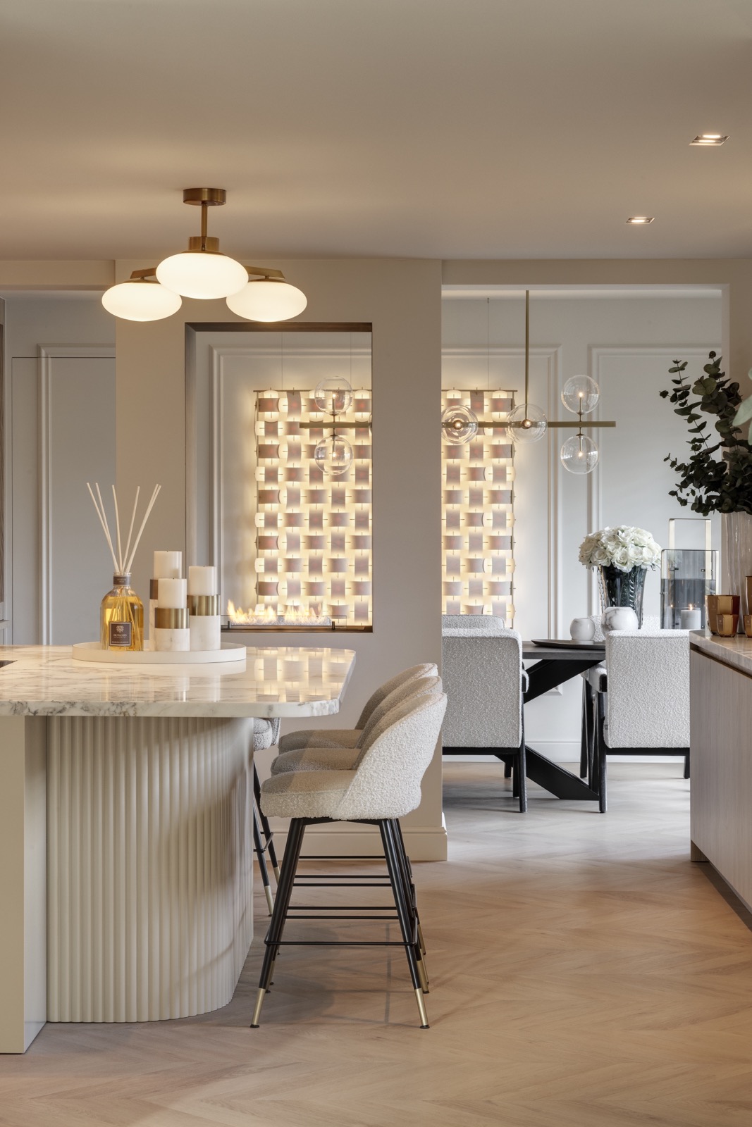 luxe keuken met kookeiland