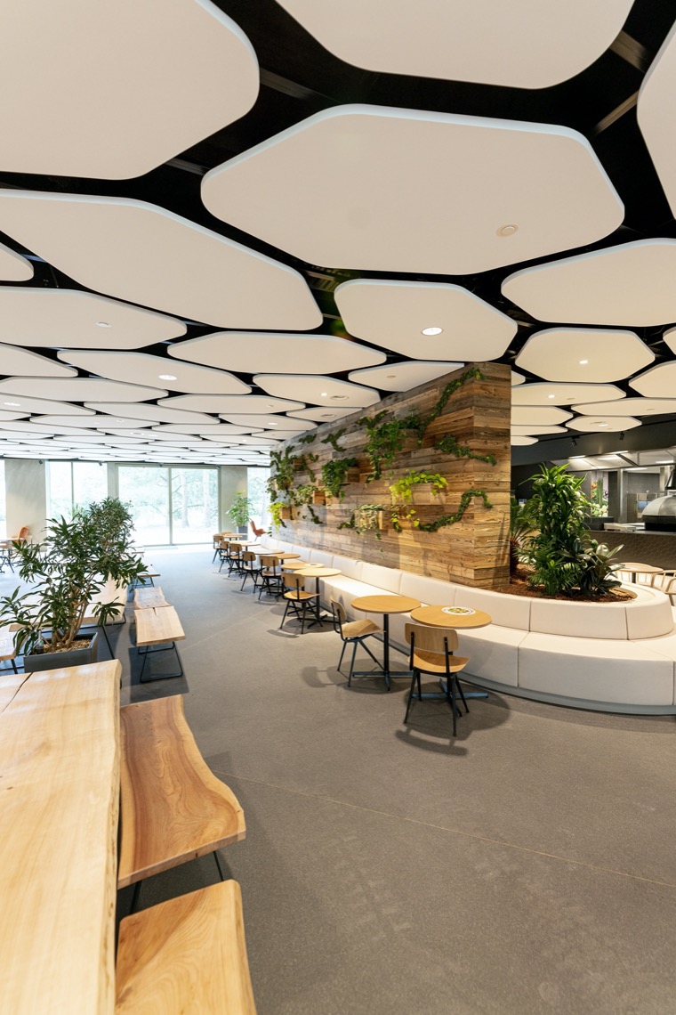 kantoor met planten