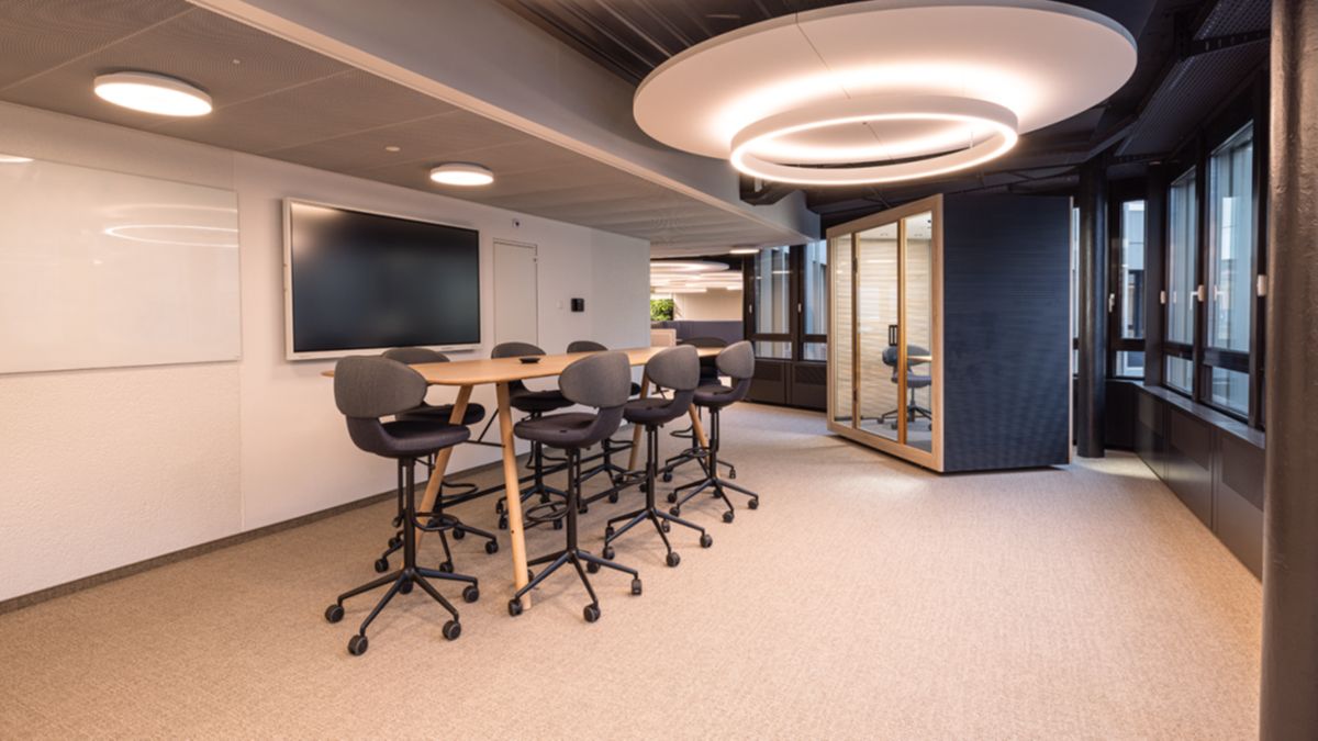 kantoor met akoestiek