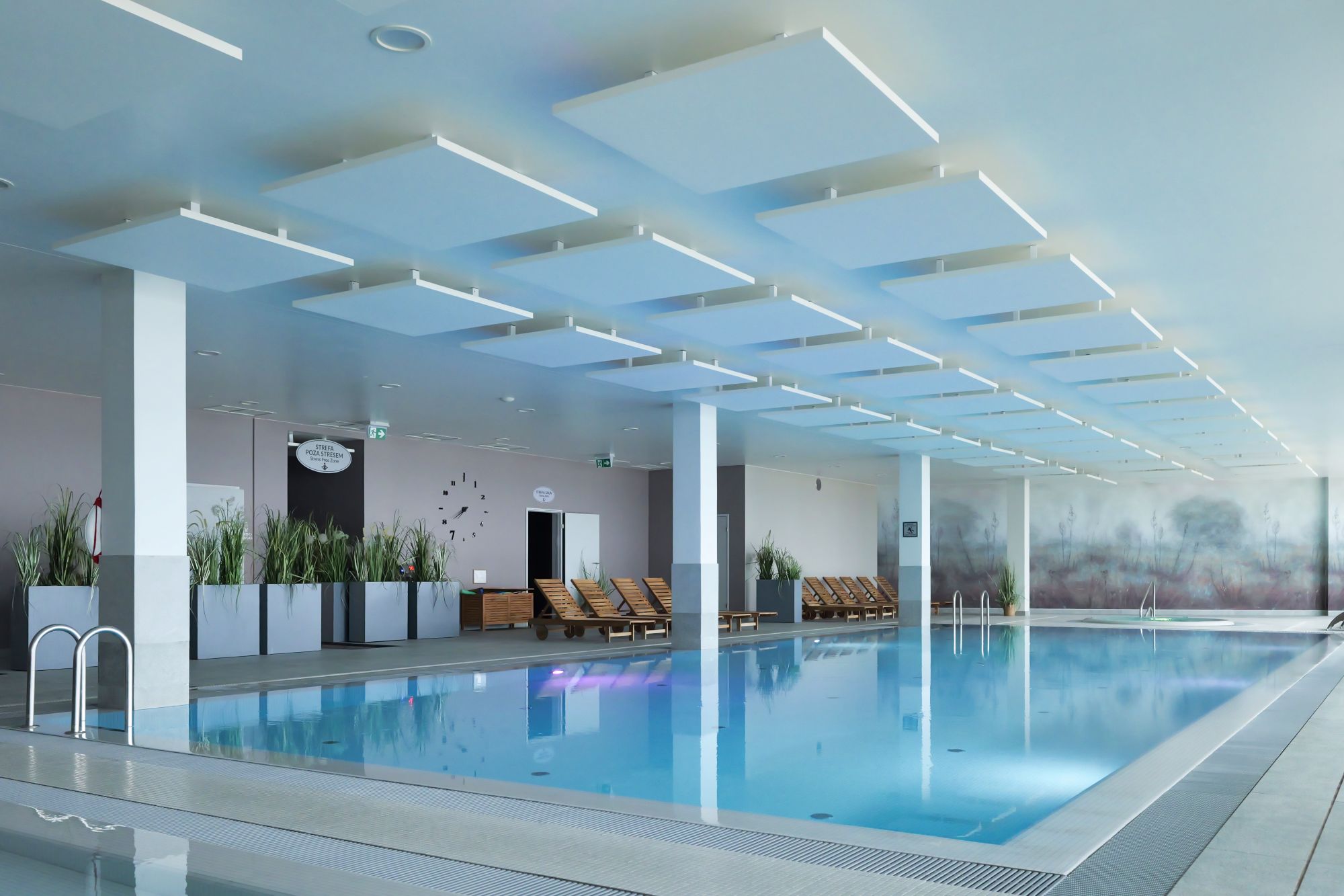 luxe binnenzwembad