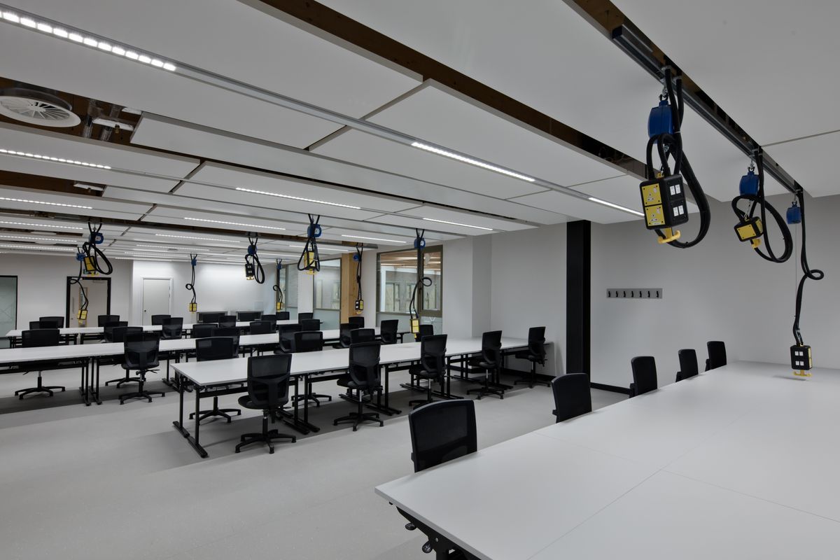 klaslokaal met akoestiek