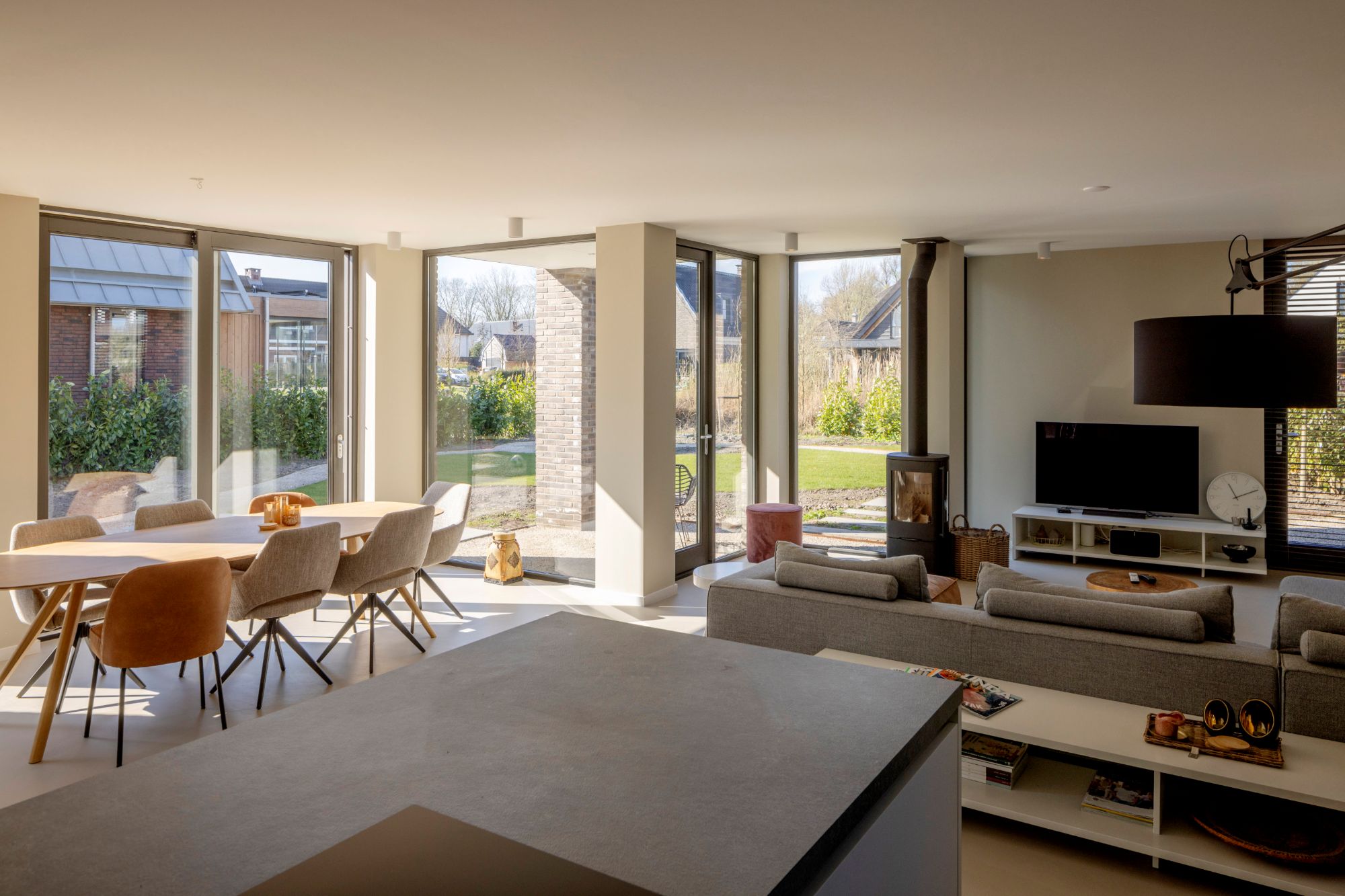 woonkamer gezinswoning