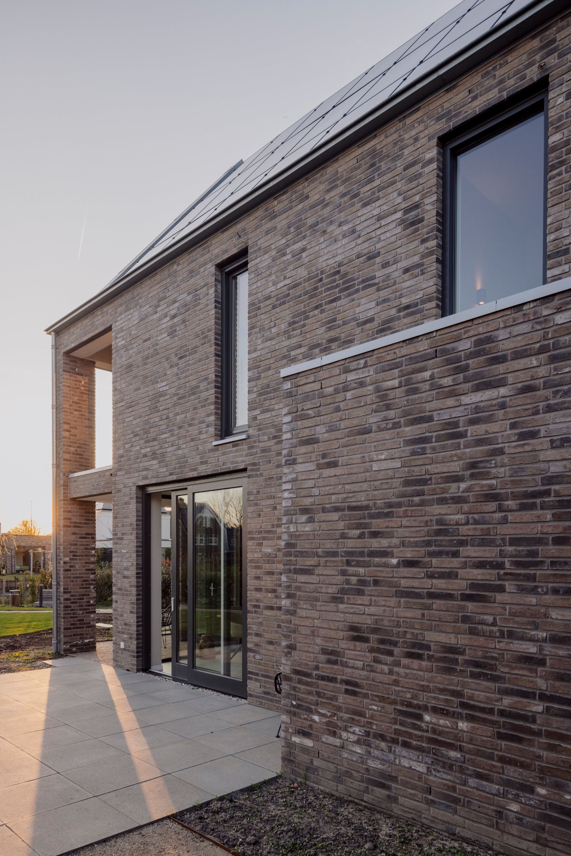 zijkant gezinswoning