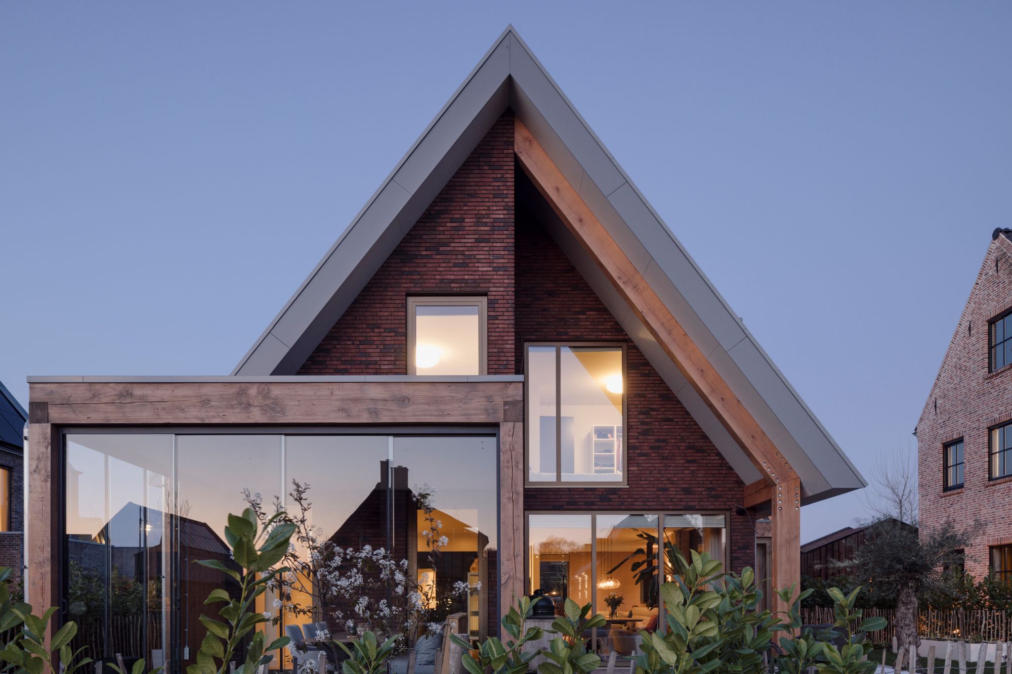 luxe woning buitenkant