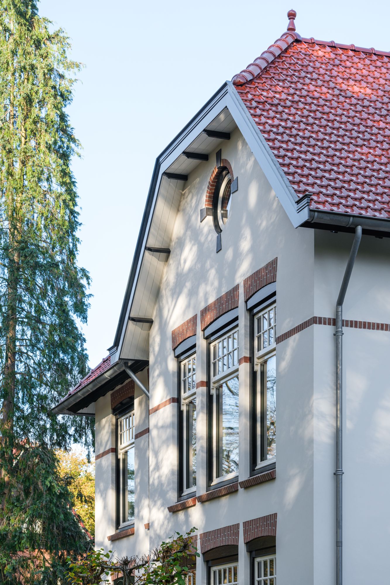 detail villa gevel