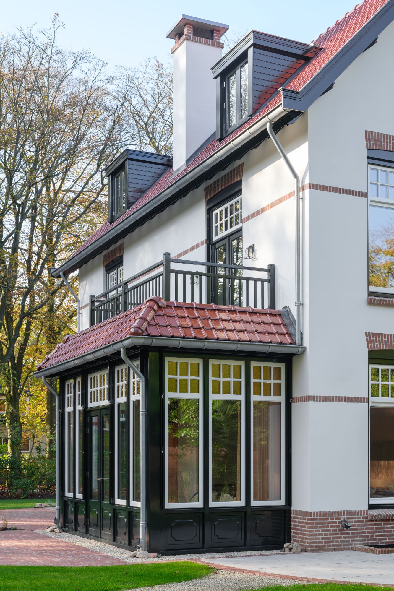 aanbouw villa