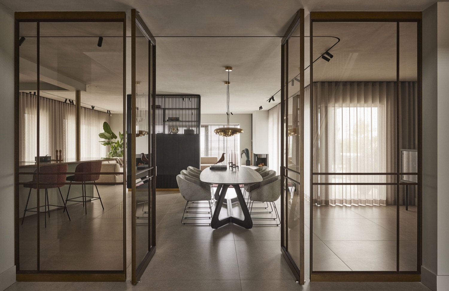 stalen deuren in interieur