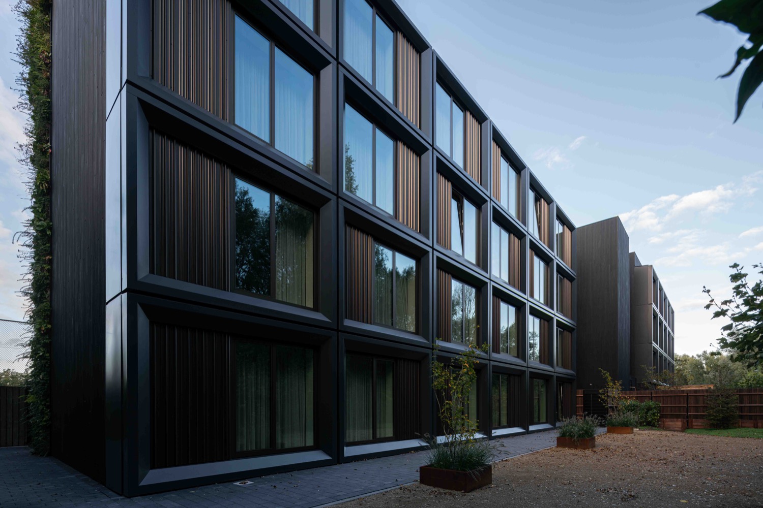 gevel van hotel