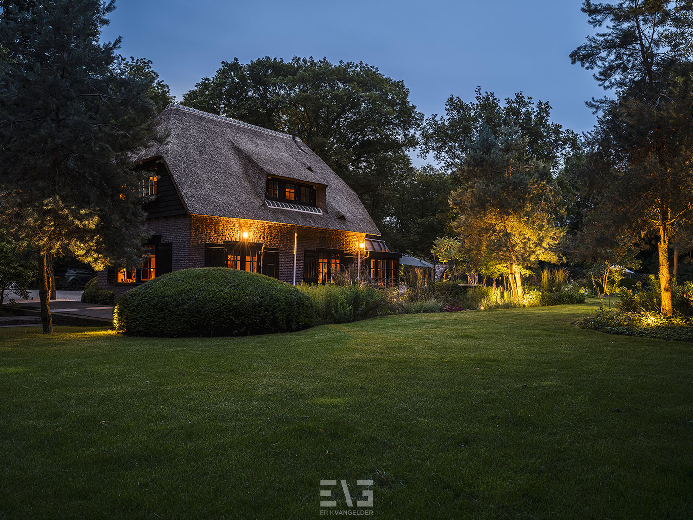 villa tuin