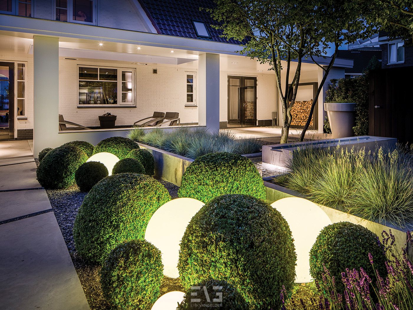 verlichting in tuin