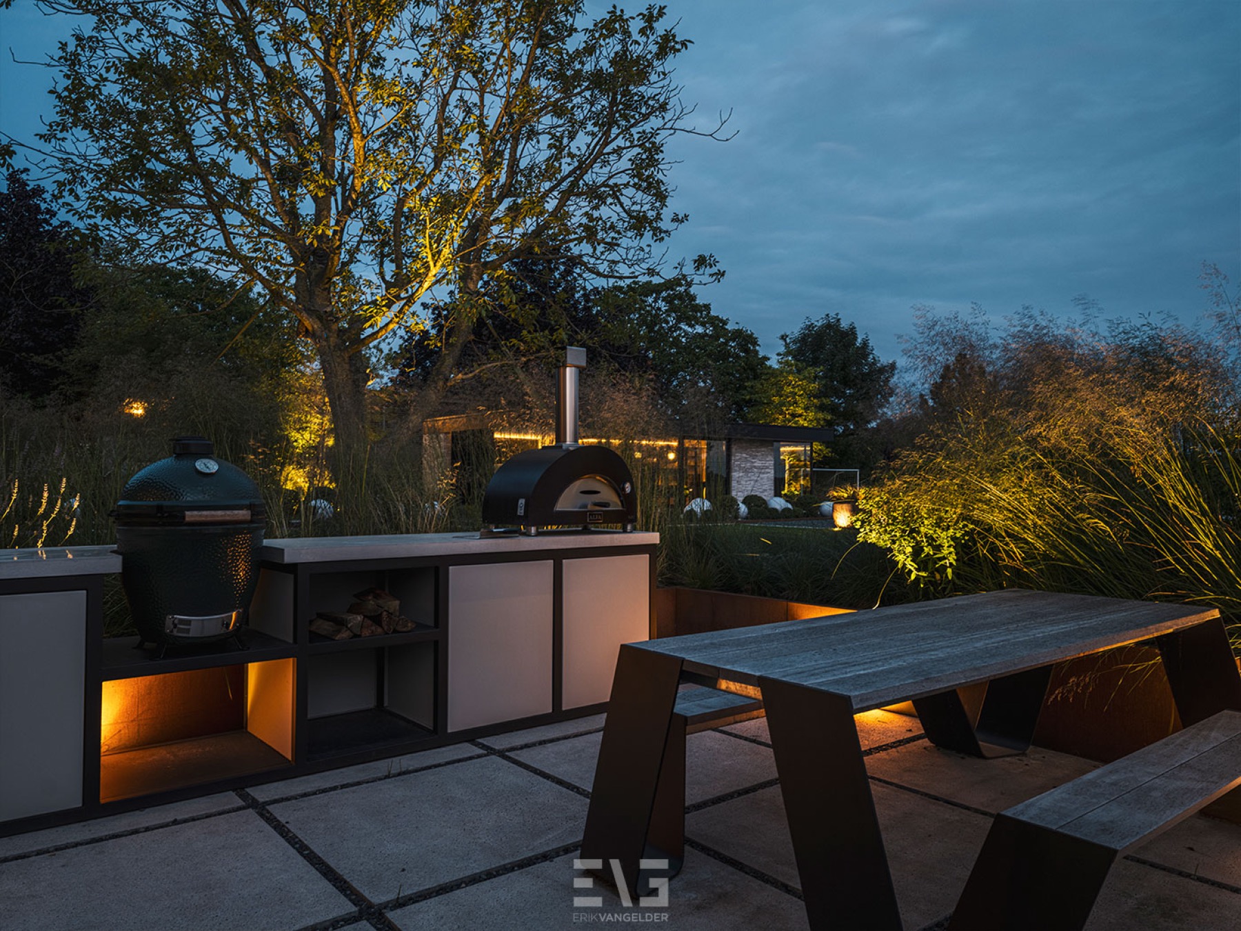 tuinontwerp met terras