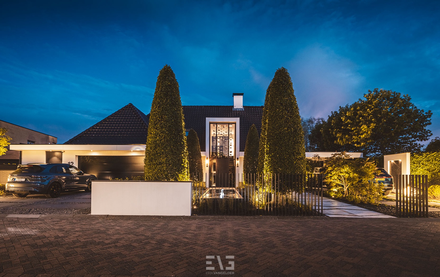 luxe voortuin