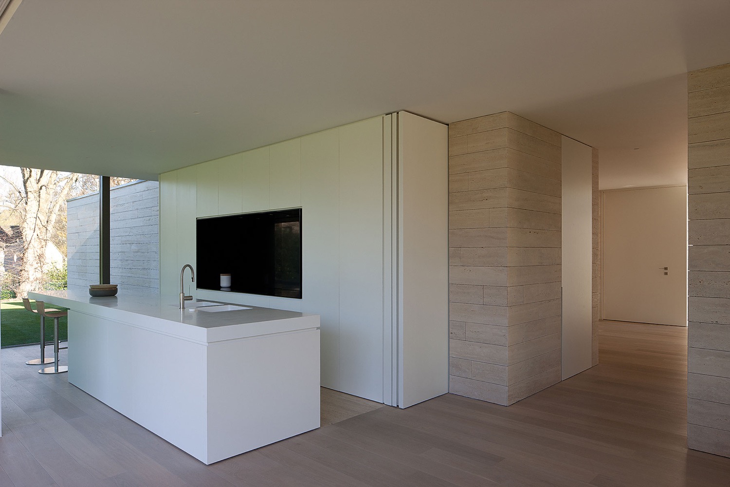witte moderne keuken