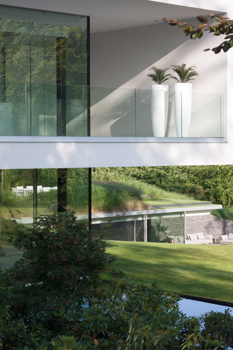 balkon met planten