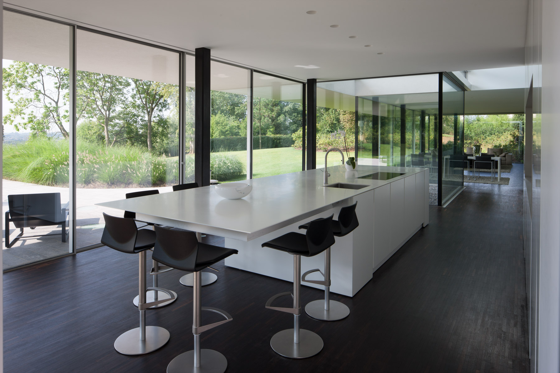 witte moderne keuken