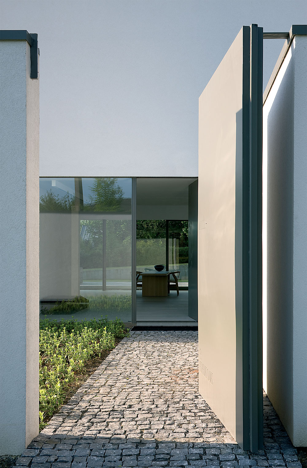 toegang moderne villa