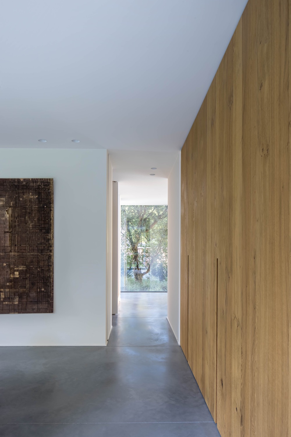 houten kastenwand