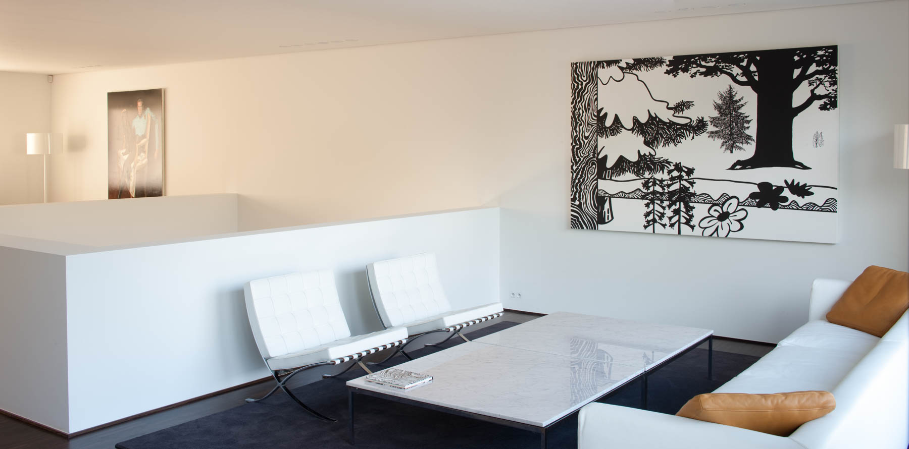 modern wit interieur