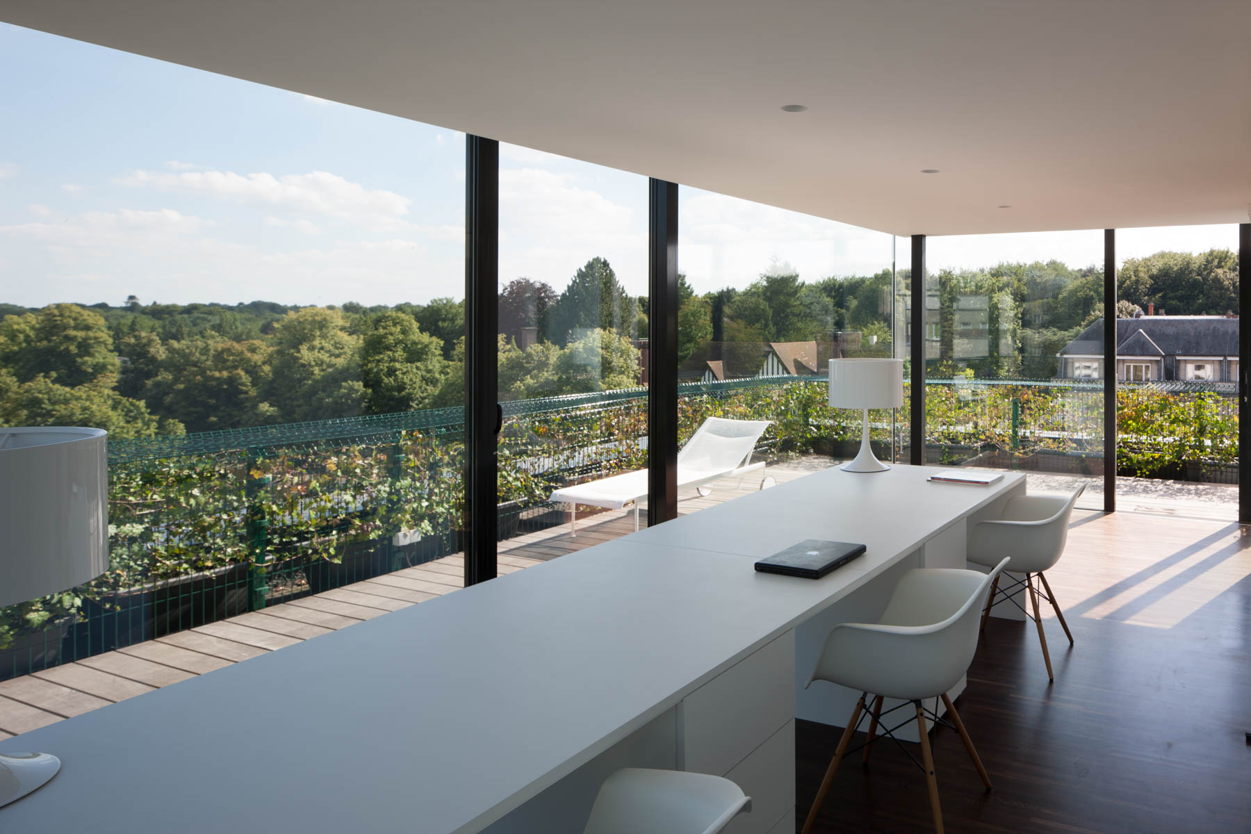 witte eettafel