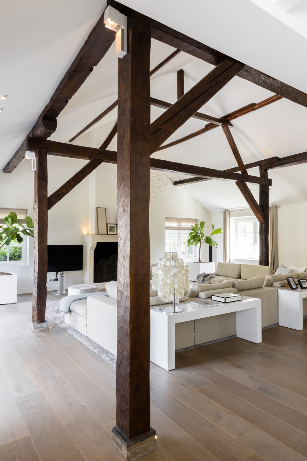 luxe woonkamer renovatie