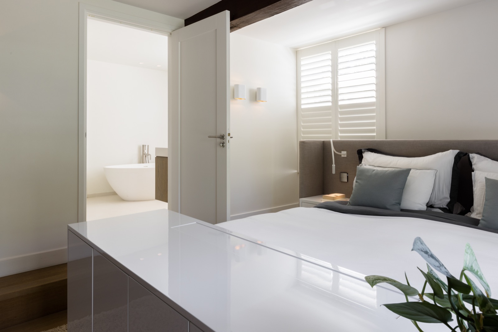 luxe slaapkamer renovatie