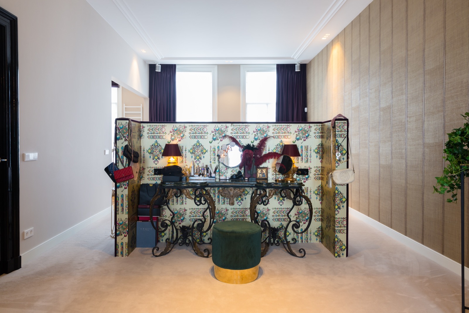 luxe slaapkamer inrichting