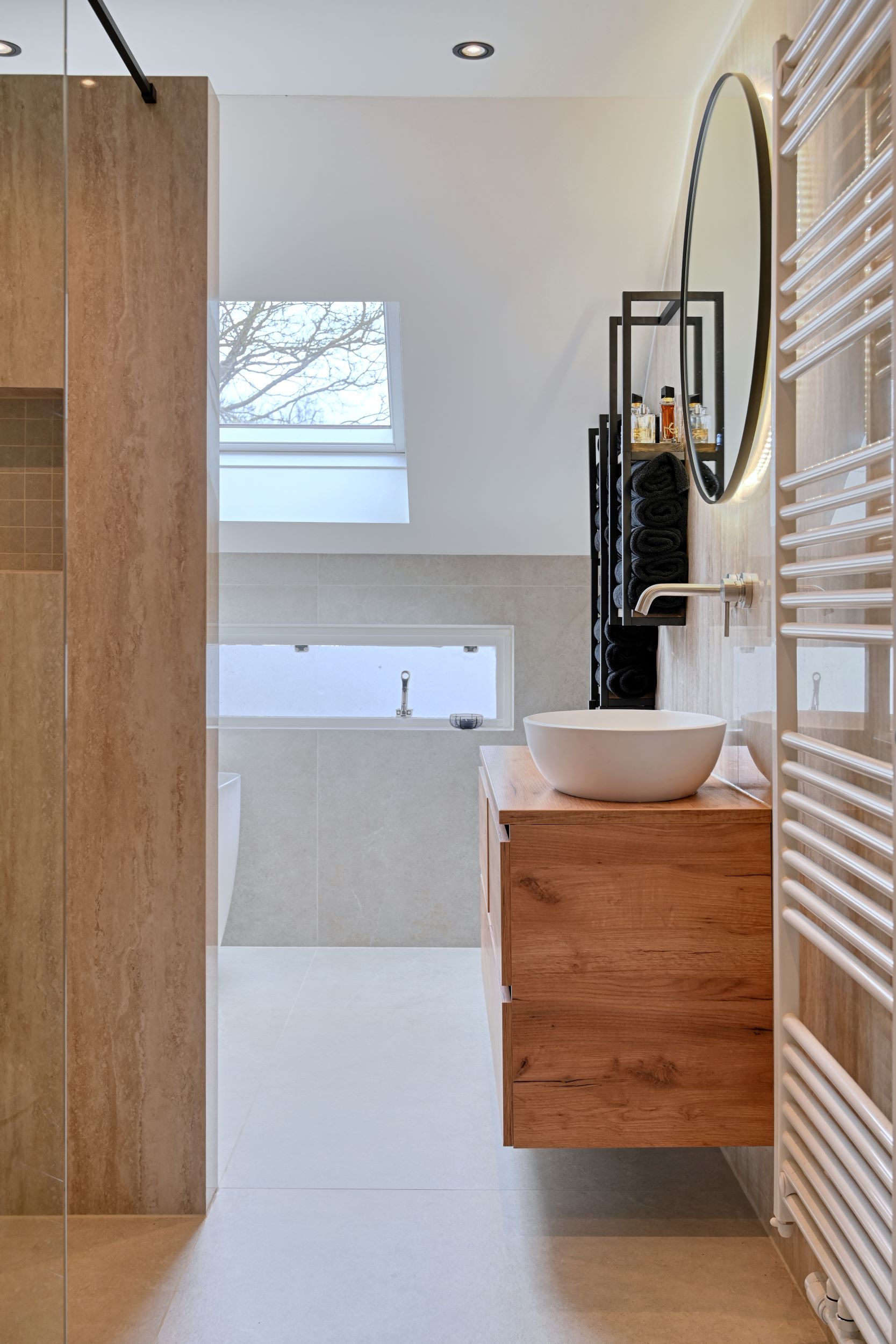 Luxe interieur badkamer