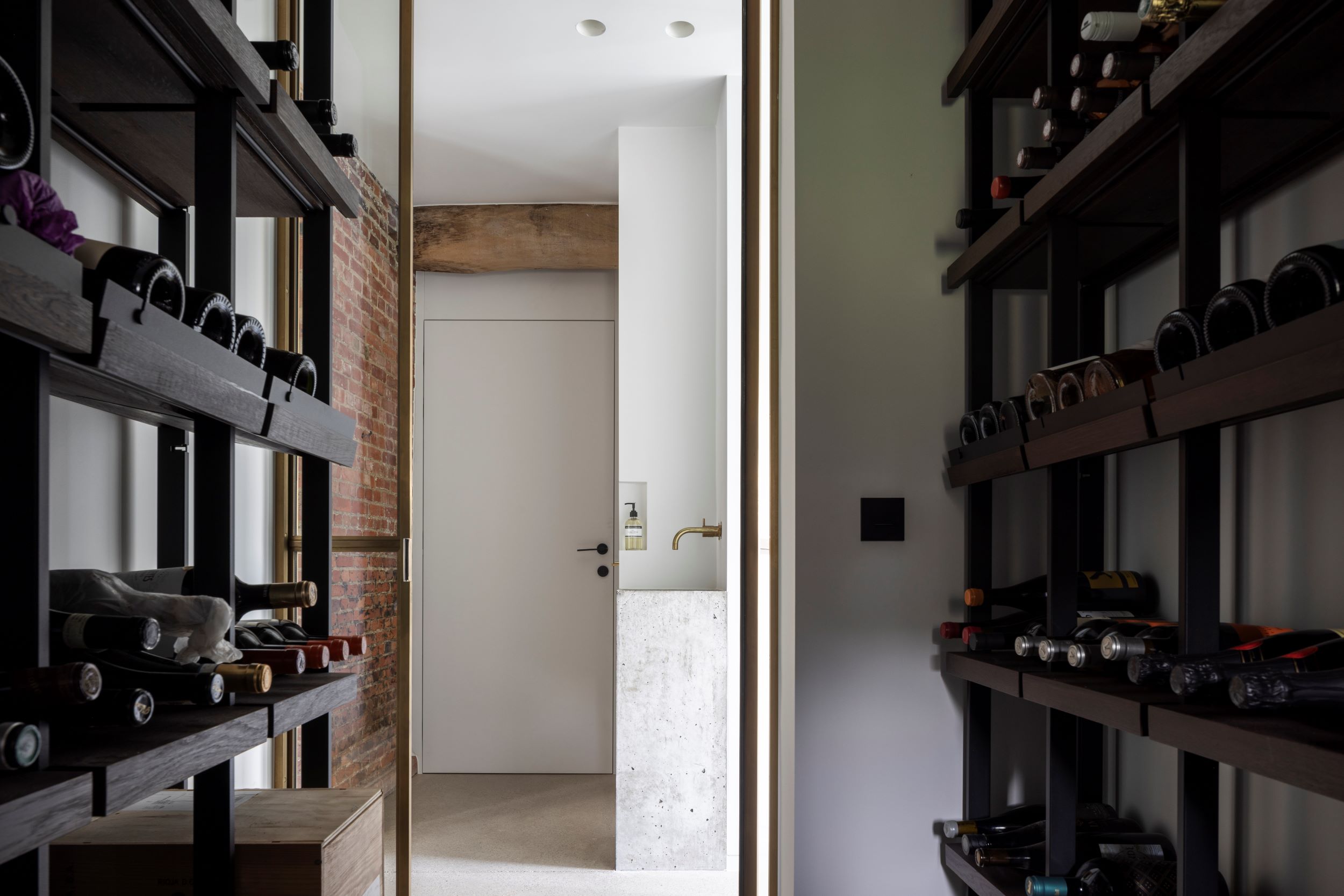 luxe wijnkast
