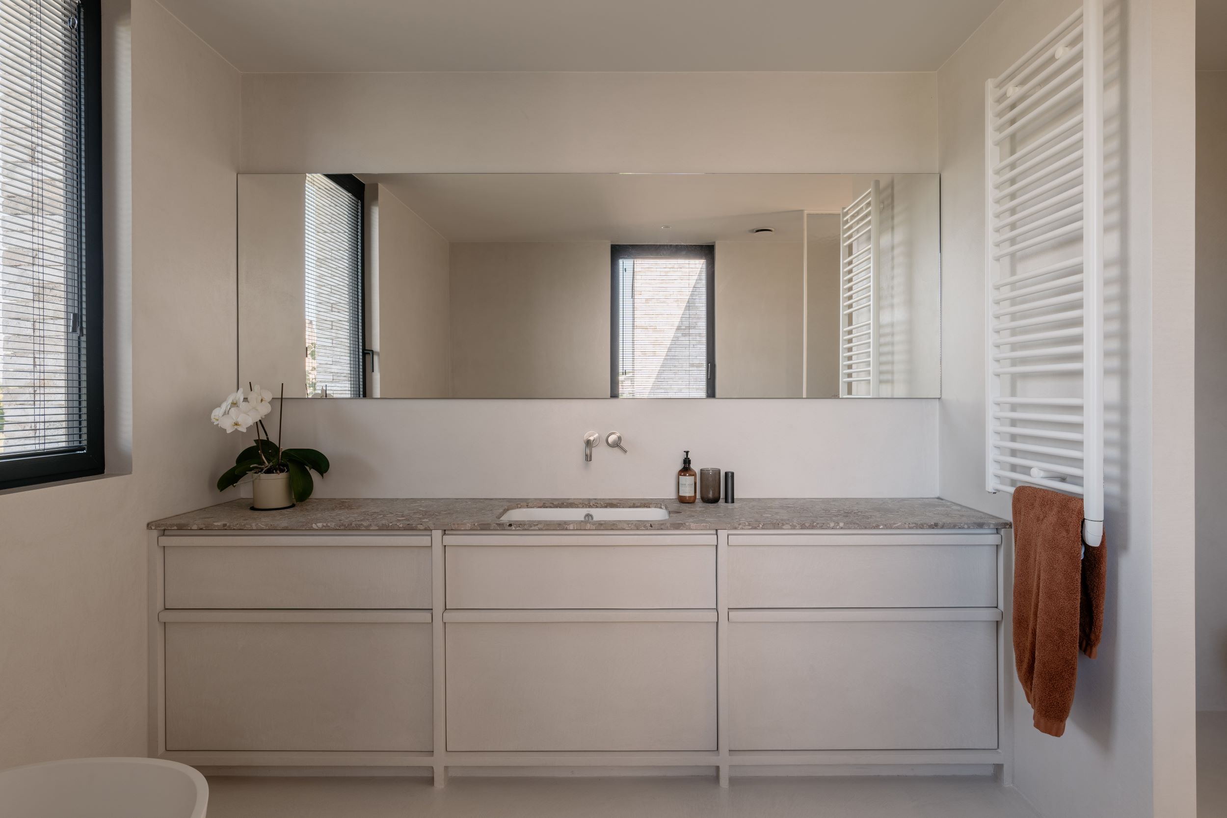 wandafwerking badkamer