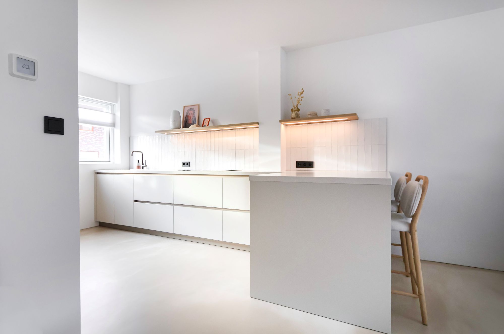 luxe witte keuken