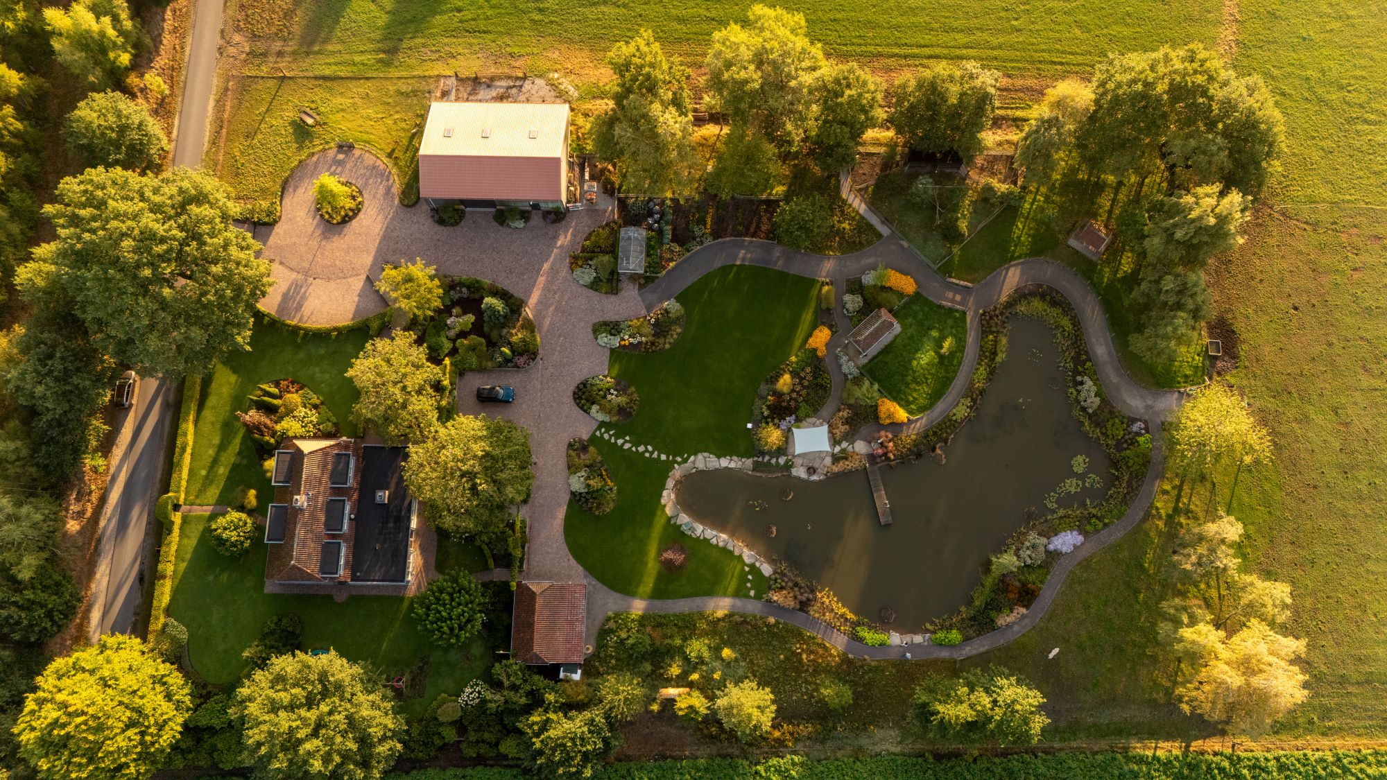 tuin van boven