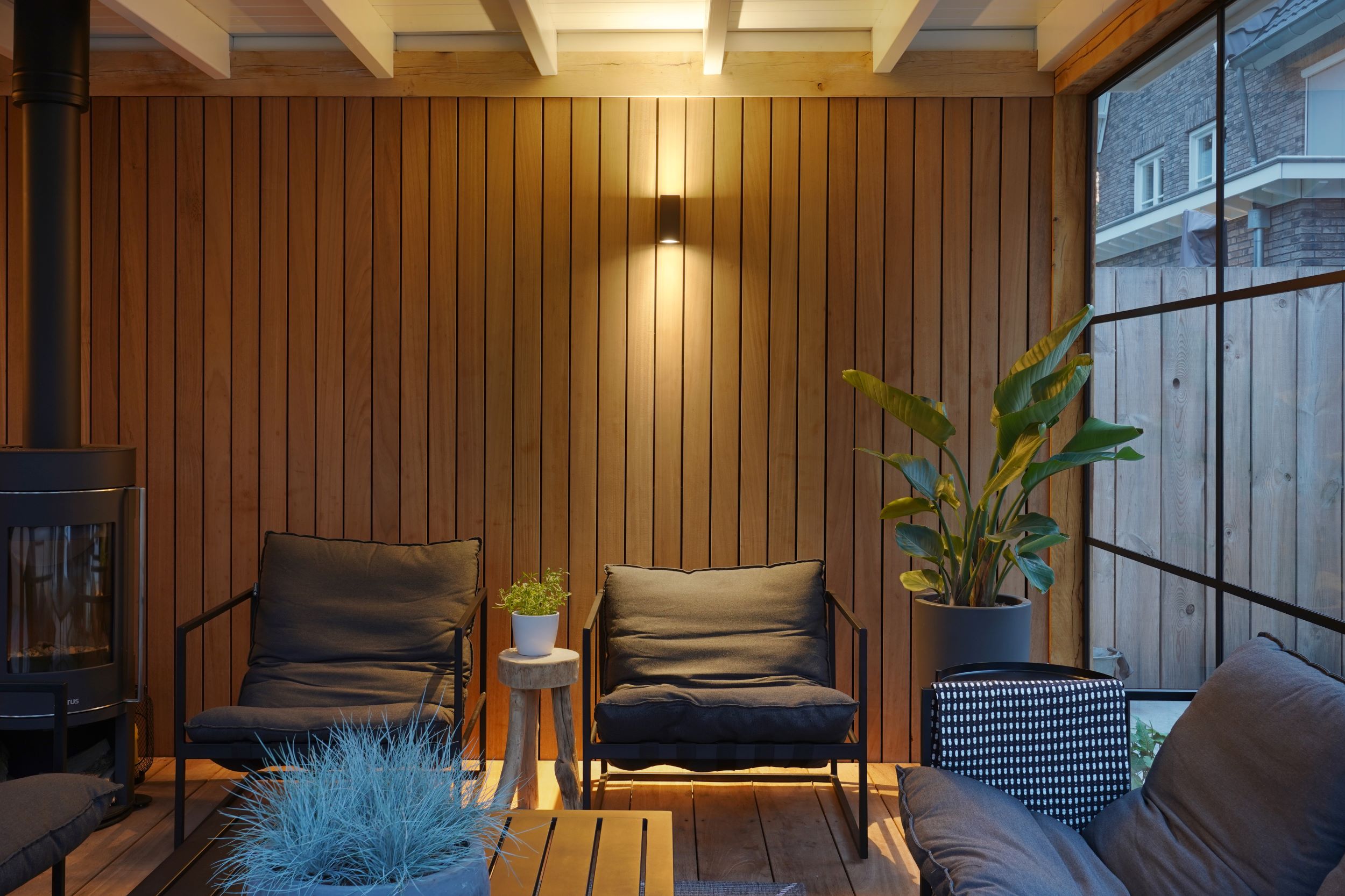 designverlichting overkapping