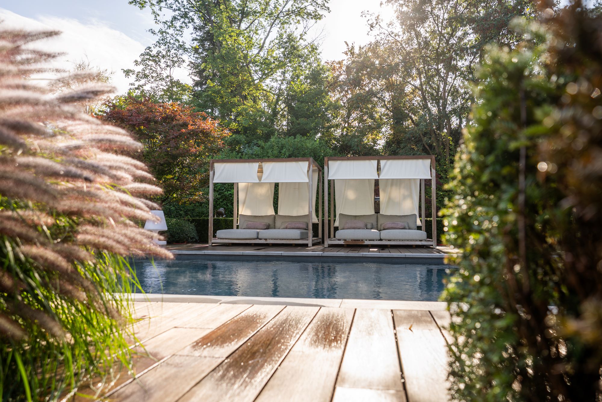 design tuin met zwembad