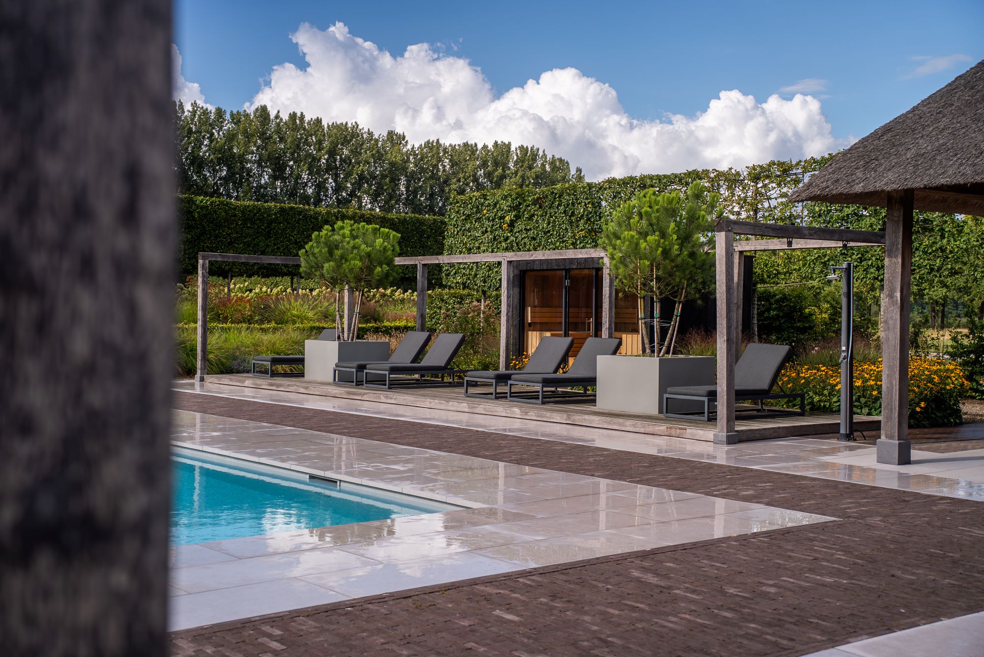 luxe design tuin