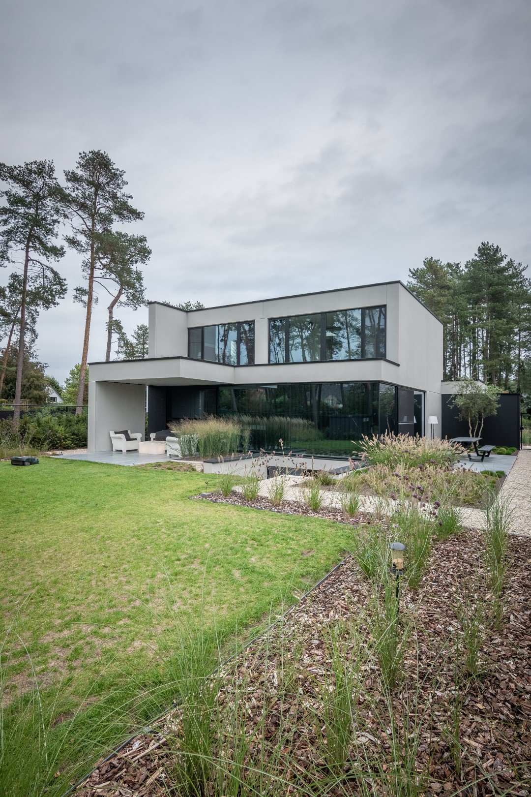 Villa achterzijde