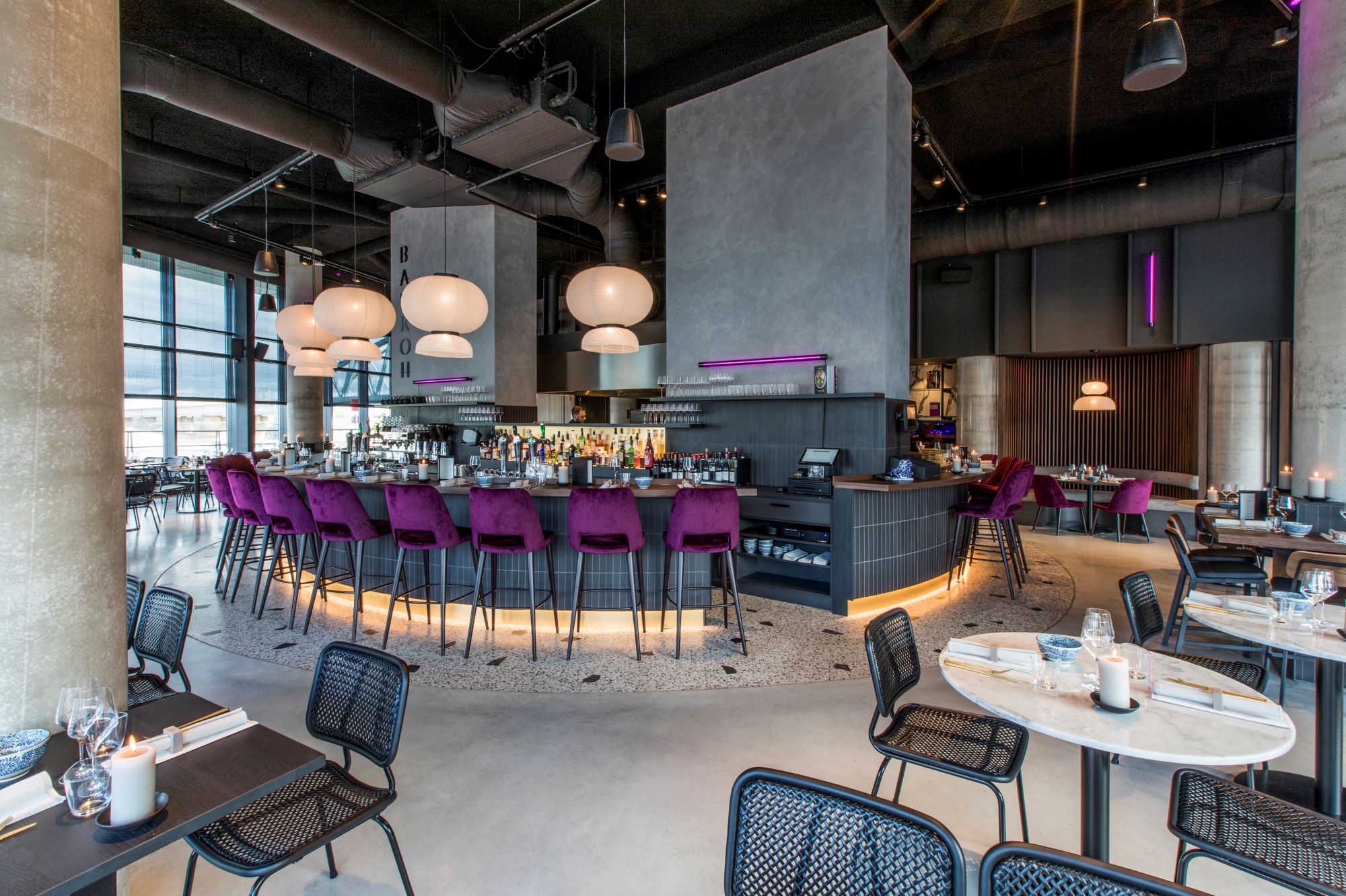interieur met design meubels