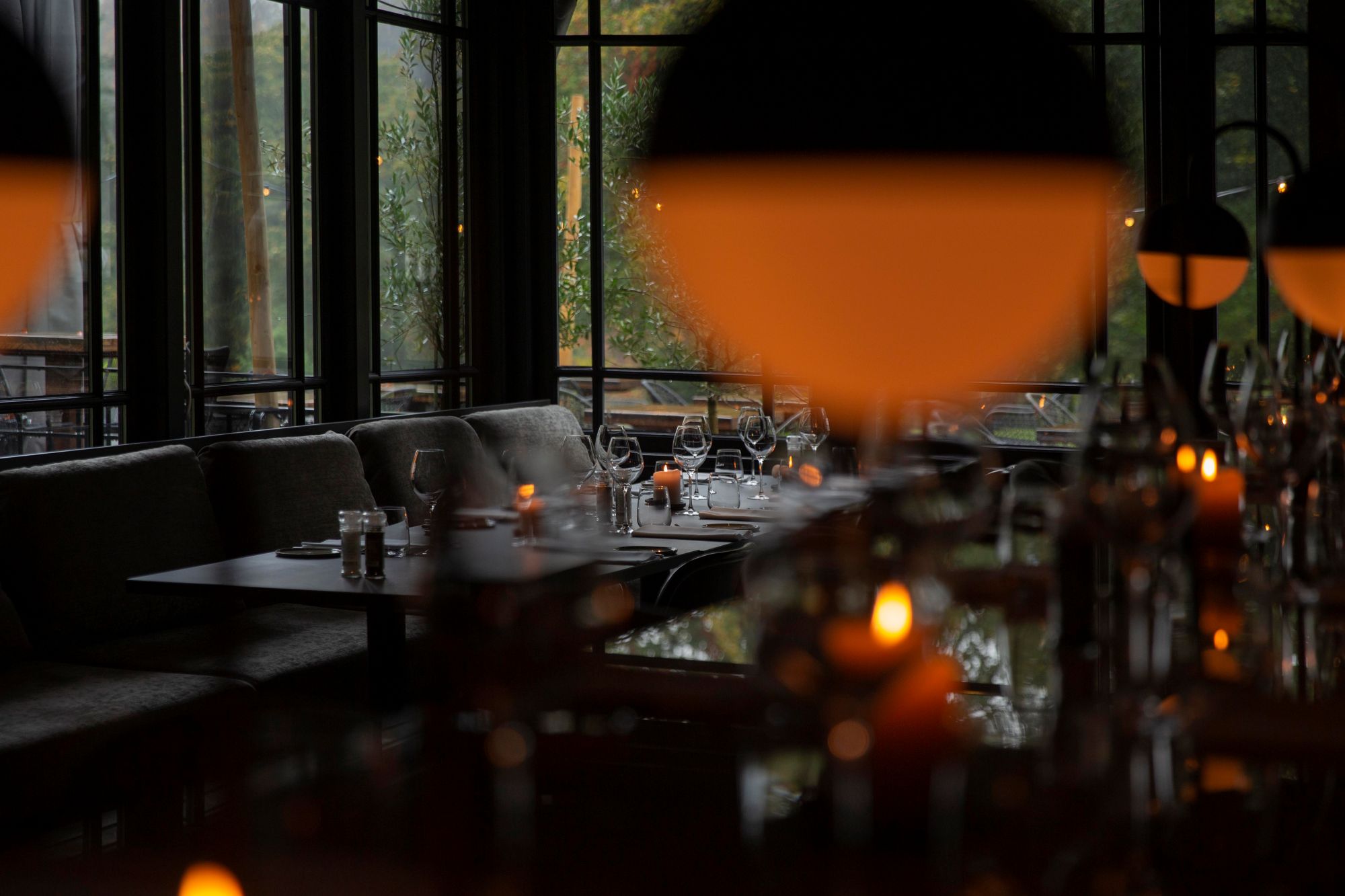 luxe restaurant interieur