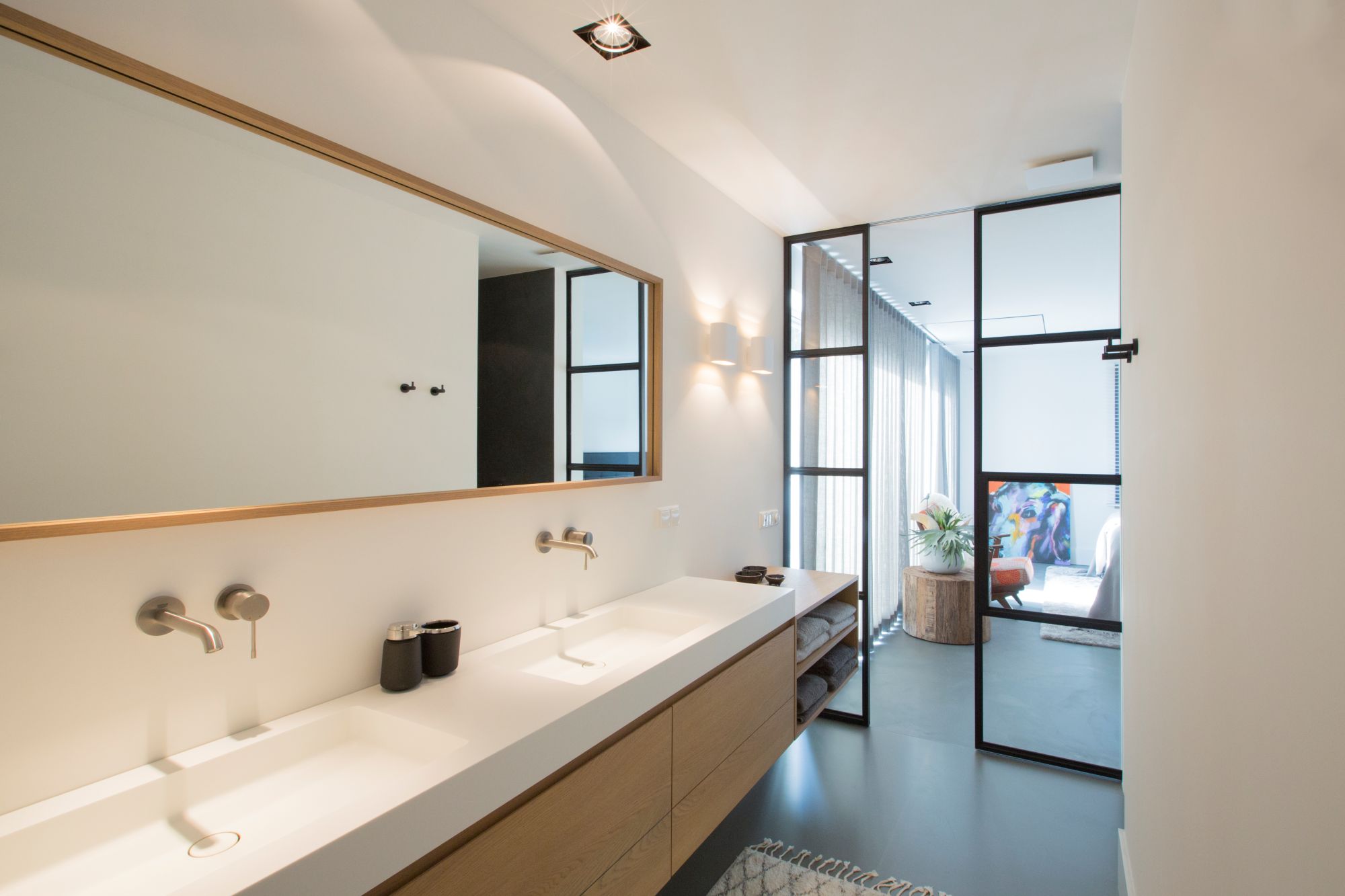 moderne badkamer