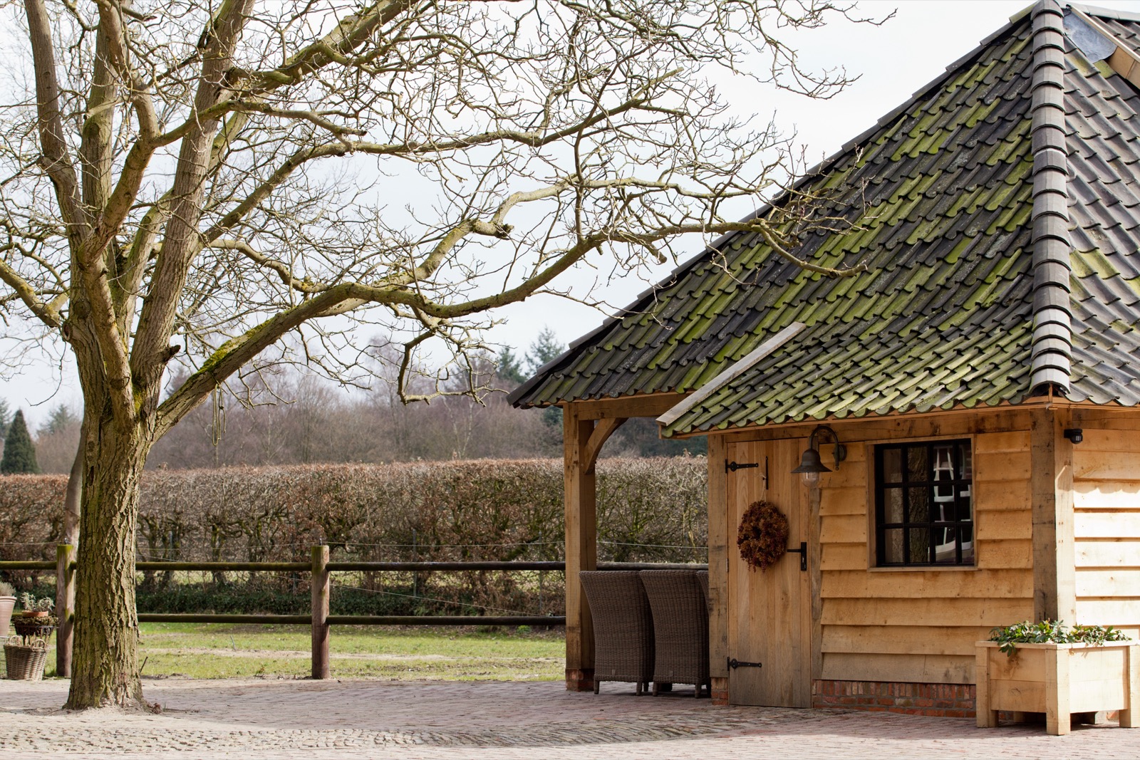 exclusief eiken bijgebouw
